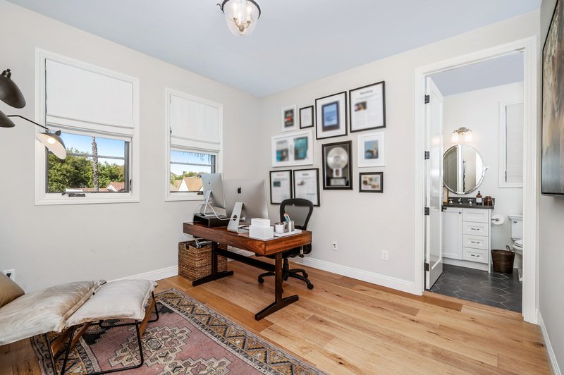 estudio con escritorio de casa en venta en Puebla